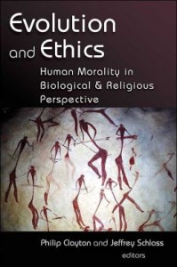 Poulshock, J. (2004). The leverage of language on altruism and morality. In Clayton, P., & Schloss, J. P. (Eds.), Evolution and ethics: Human morality in biological and religious perspective. Grand Rapids: Michigan: Eerdmans, 114-131.