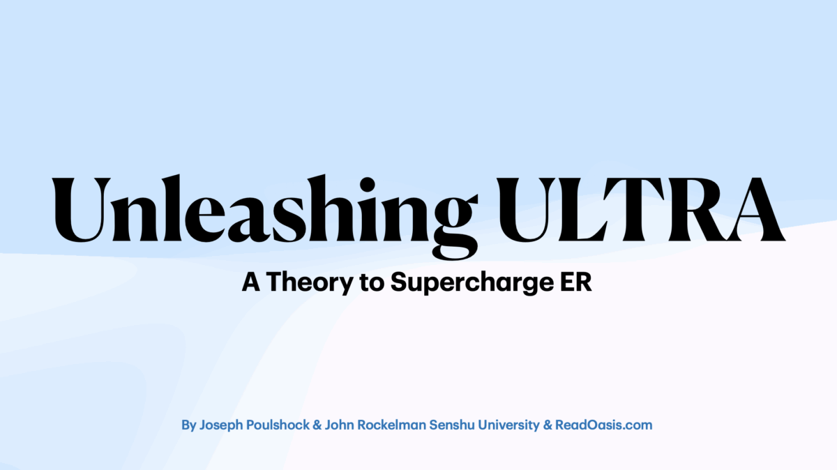 Unleashing ULTRA: A Theory to Supercharge ER